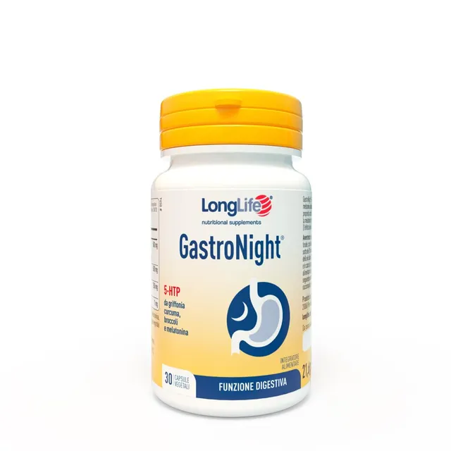 longlife-gastronight-integratore-digestivo-con-melatonina-30-capsule-vegetali image 1