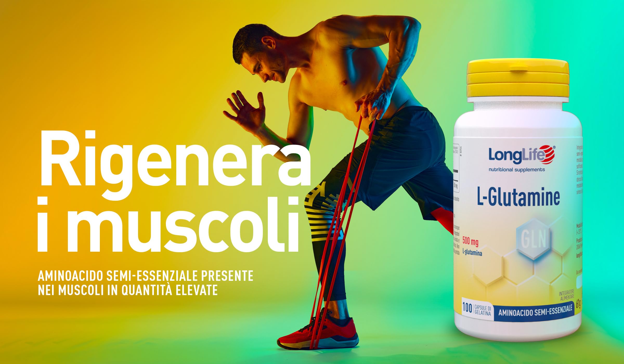 longlife-l-glutamine-500-mg-aminoacido-per-turnover-proteico-100-capsule image 2