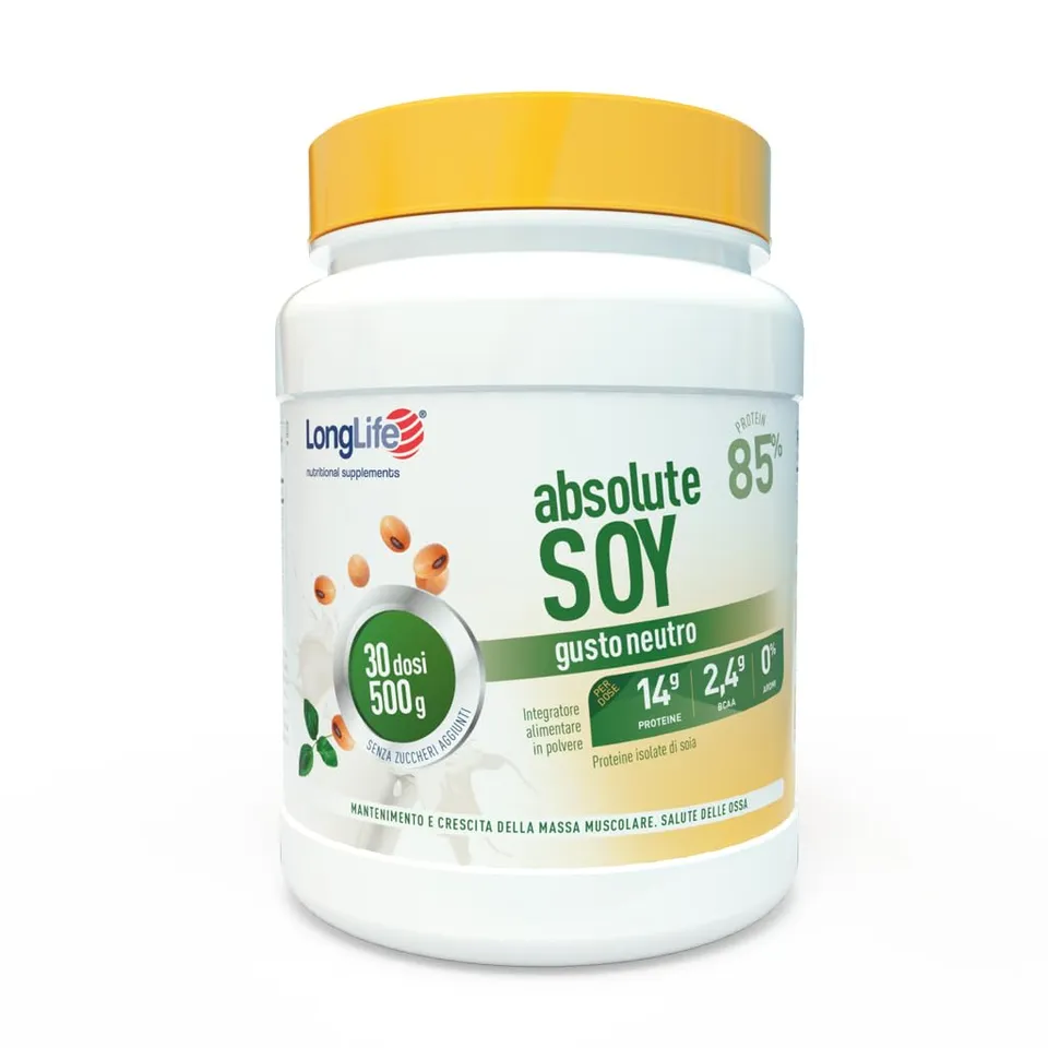 longlife-absolute-soy-proteine-isolate-di-soia-85-in-polvere-30-dosi image 1