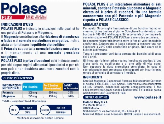 polase-plus-magnesio-e-potassio-arancia-e-mandarino-24-bustine-senza-zuccheri image 8