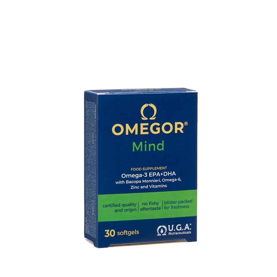 omegor-mind-integratore-omega-3-memoria-e-concentrazione-30-capsule image 1