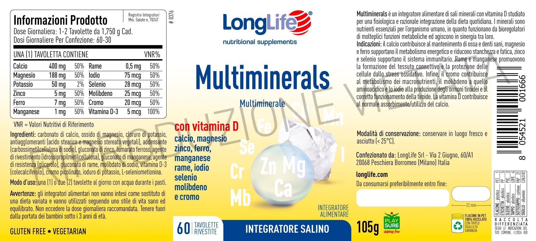 longlife-multiminerals-integratore-11-minerali-vitamina-d3-ossa-energia-sistema- image 3