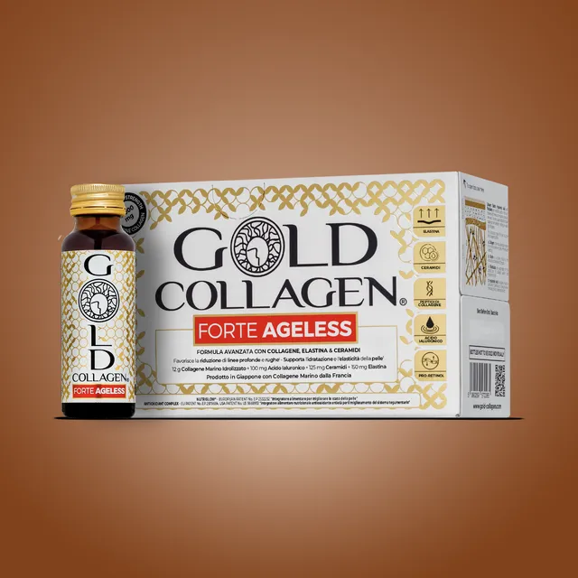gold-collagen-forte-ageless-collagene-marino-liquido-12-000-mg-integratore-pelle image 1