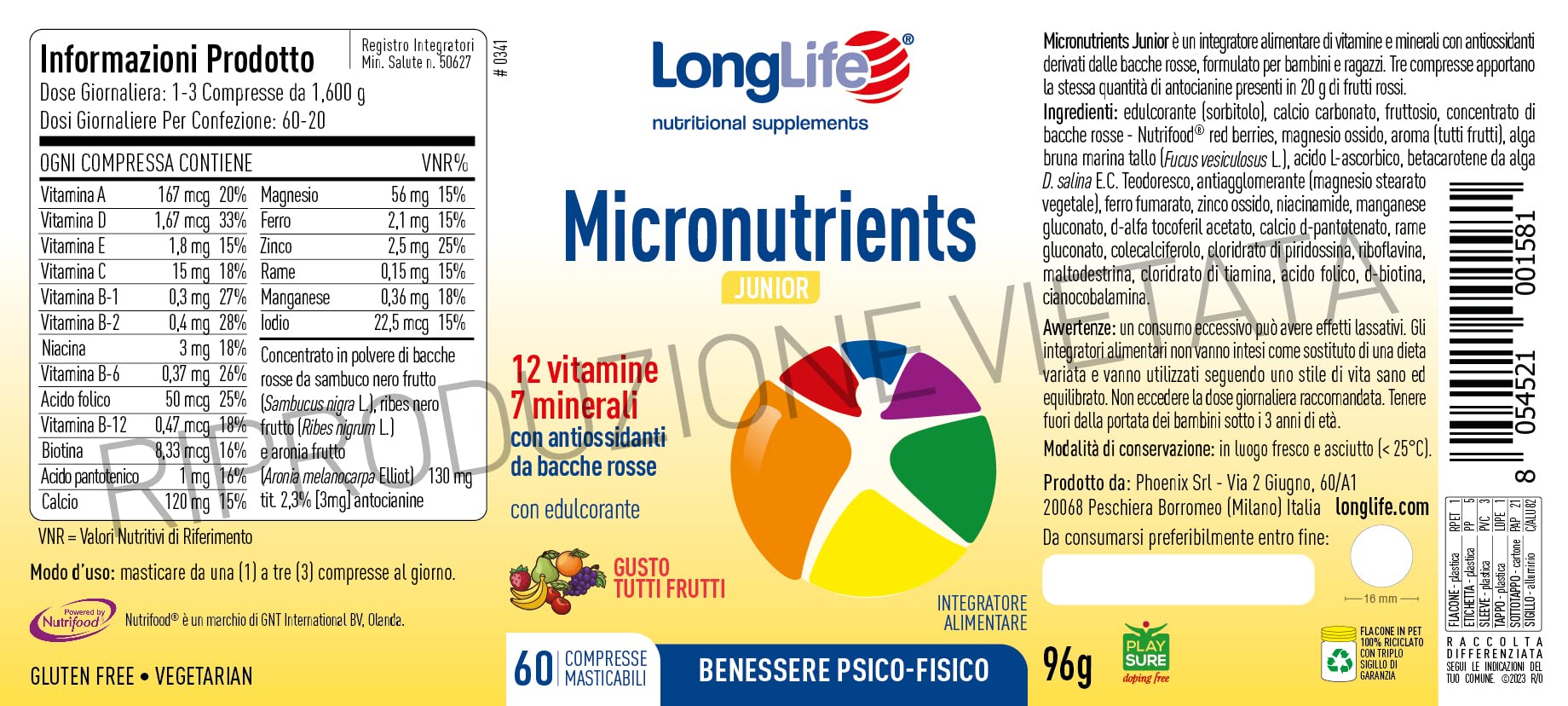 longlife-micronutrients-junior-multivitaminico-12-vitamine-e-7-minerali-compress image 3
