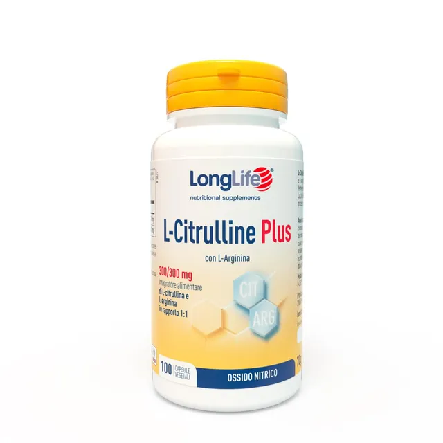 longlife-l-citrulline-plus-l-citrullina-e-l-arginina-1-1-capsule-vegetali image 1