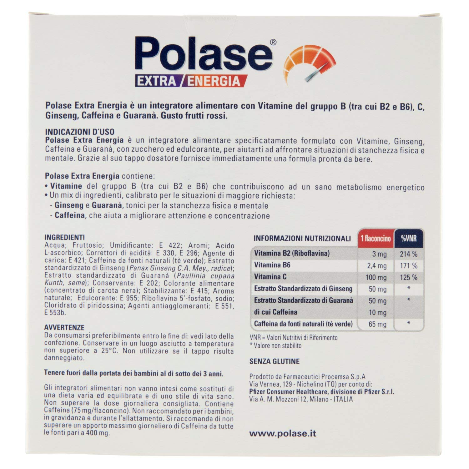 polase-extra-energia-ginseng-caffeina-guaran-frutti-rossi-16-flaconcini image 3
