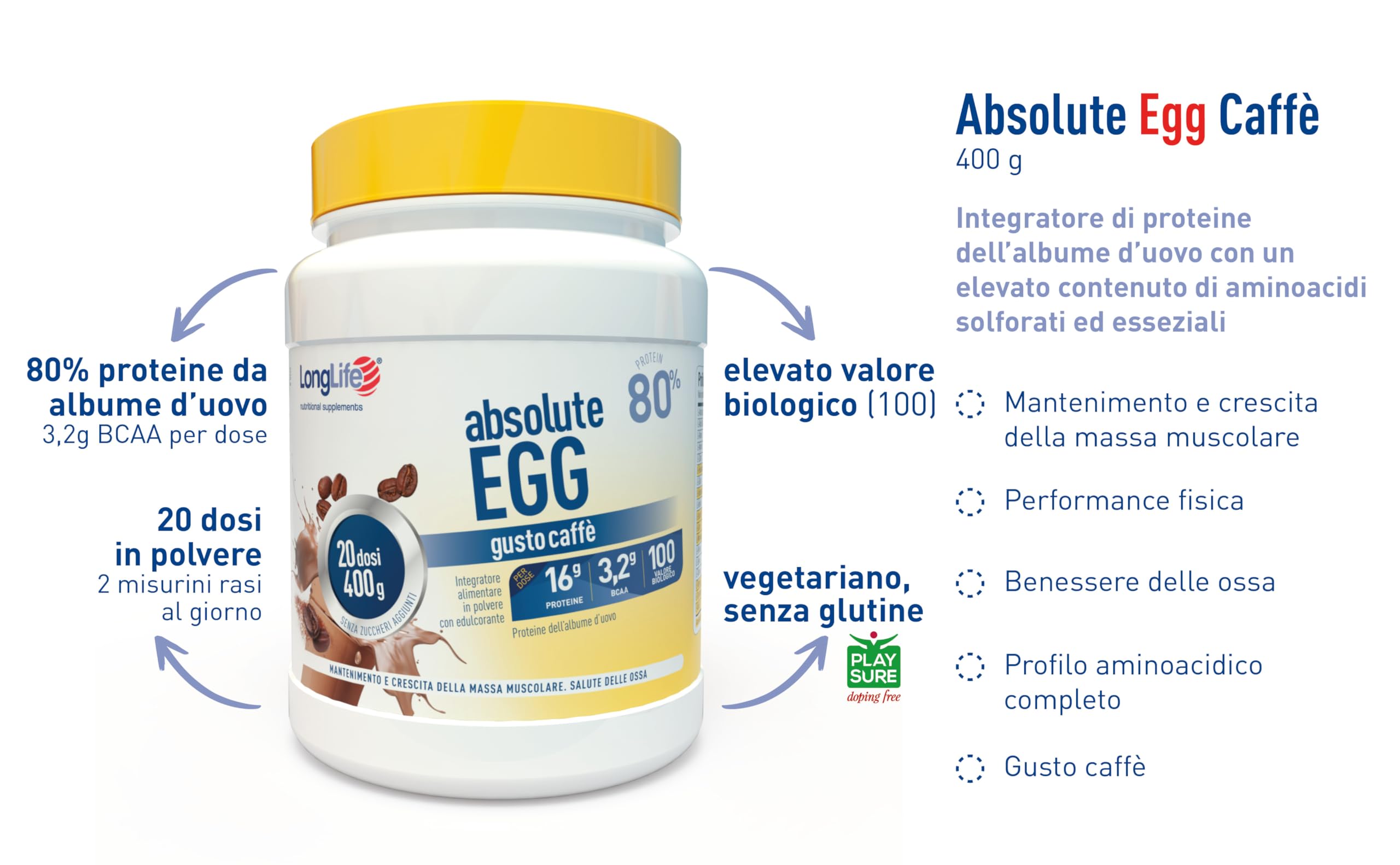 longlife-absolute-egg-gusto-caff-proteine-albume-d-uovo-80-polvere-20-dosi image 4