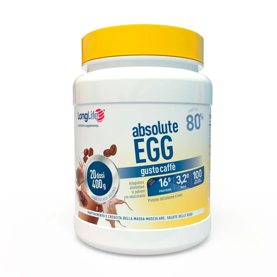 longlife-absolute-egg-gusto-caff-proteine-albume-d-uovo-80-polvere-20-dosi image 1