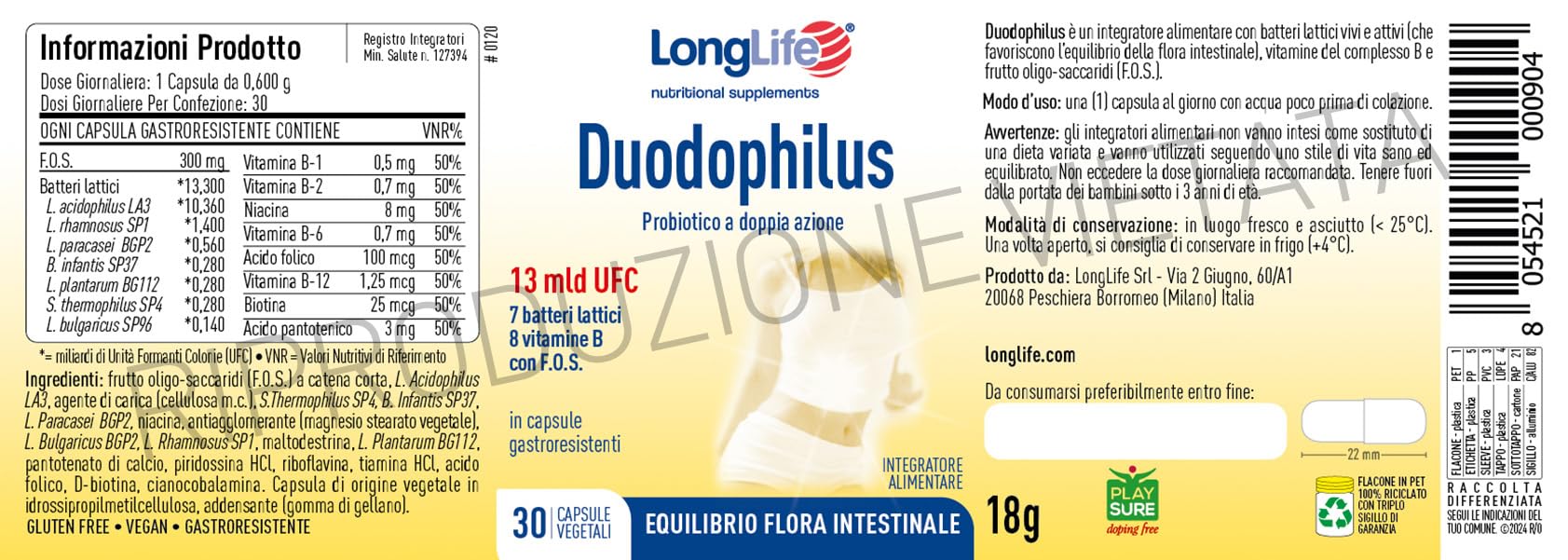 longlife-duodophilus-7-ceppi-probiotici-vitamine-b-e-fos-capsule-gastroresistent image 3