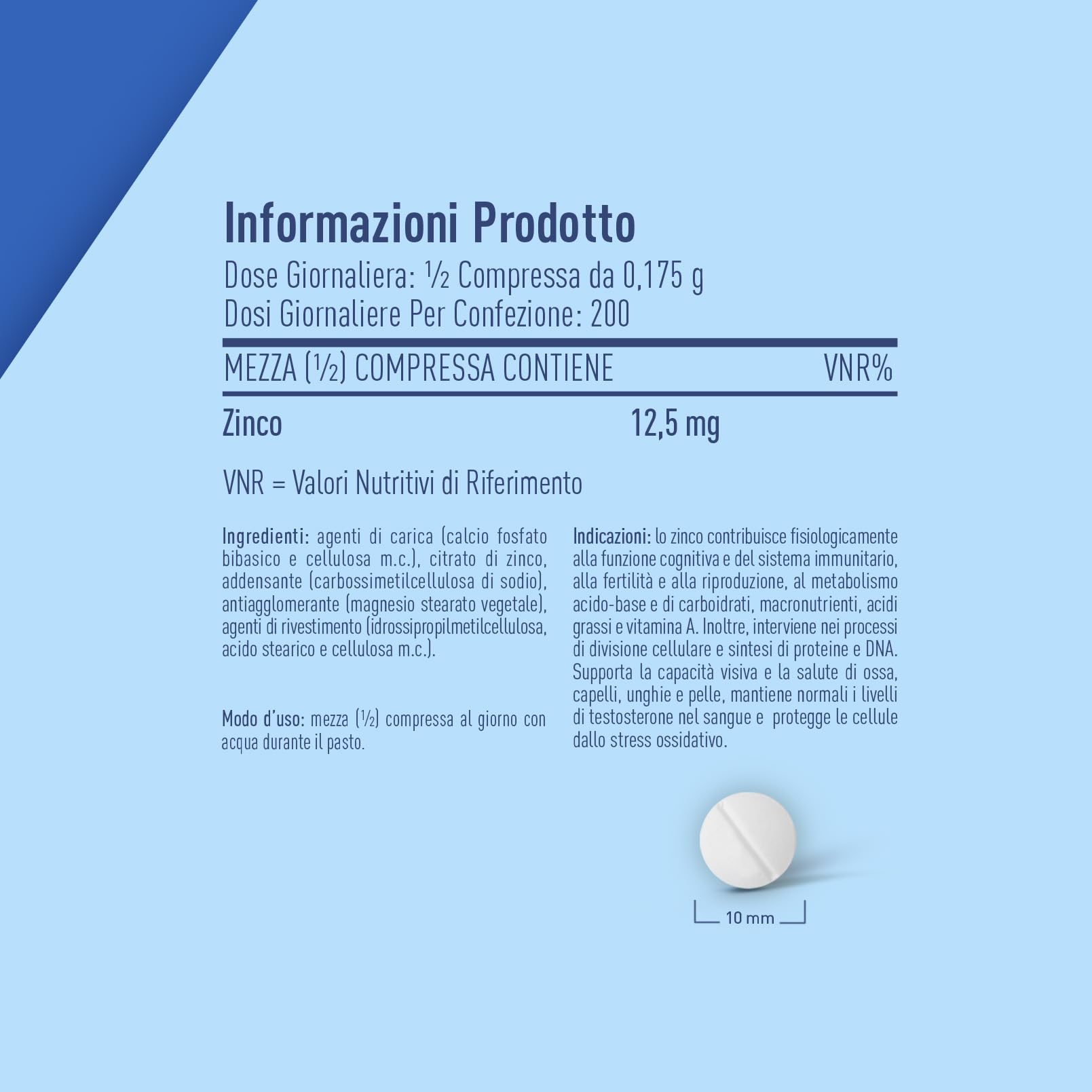 longlife-zinc-25-zinco-citrato-25-mg-200-compresse image 6