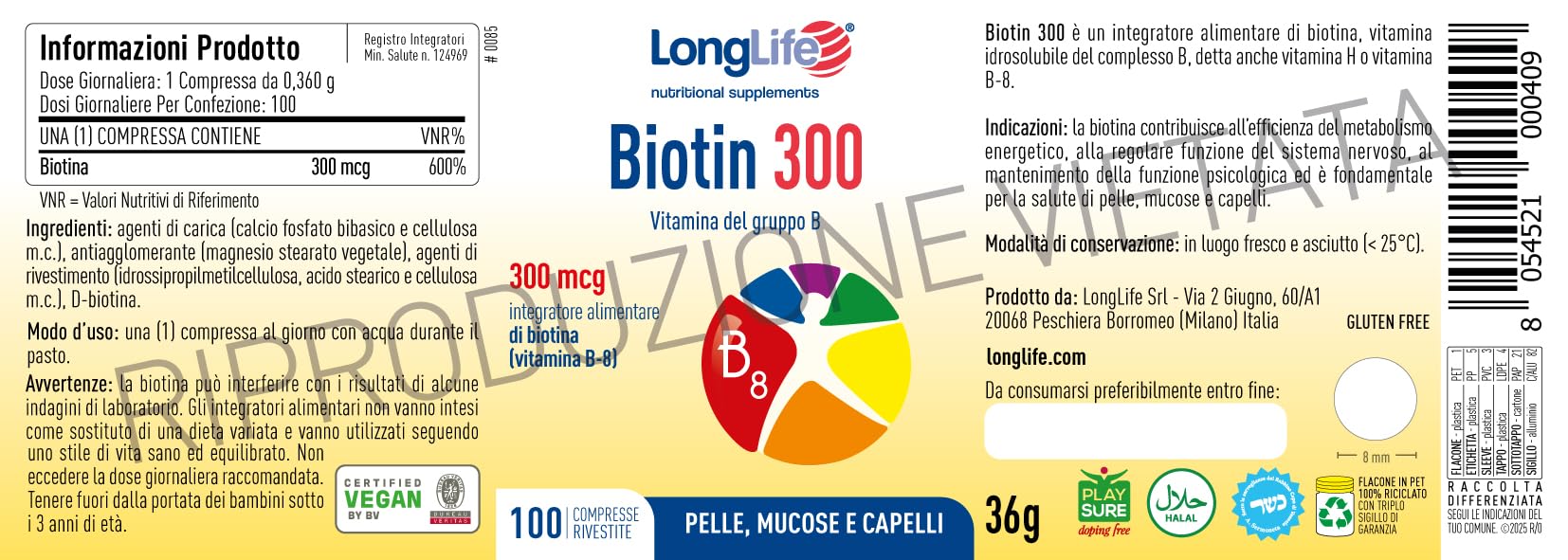 longlife-biotin-300-integratore-biotina-300-mcg-vitamina-b8-per-capelli-pelle-e- image 3