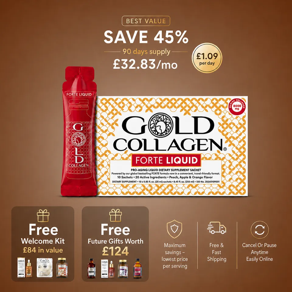 gold-collagen-forte-liquid-integratore-collagene-liquido-in-bustine-da-8g image 1