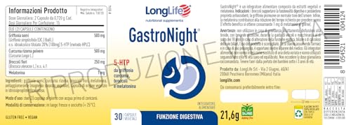 longlife-gastronight-integratore-digestivo-con-melatonina-30-capsule-vegetali image 8