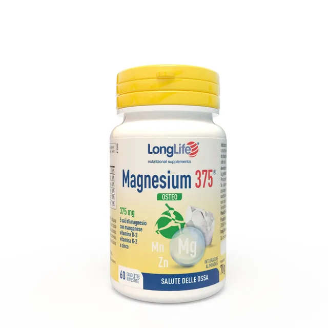 longlife-magnesium-375-osteo-integratore-60-tavolette-5-sali-di-magnesio-d3-k2-z image 1