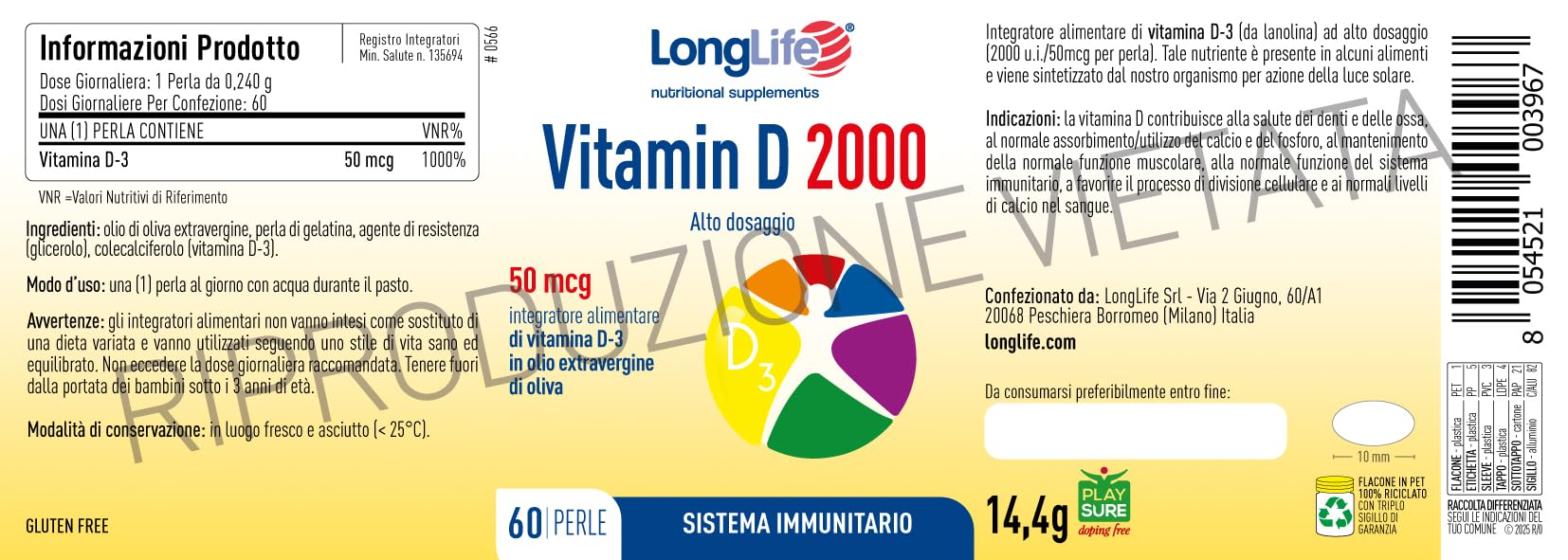 longlife-vitamin-d-2000-vitamina-d3-in-olio-evo-60-perle image 3