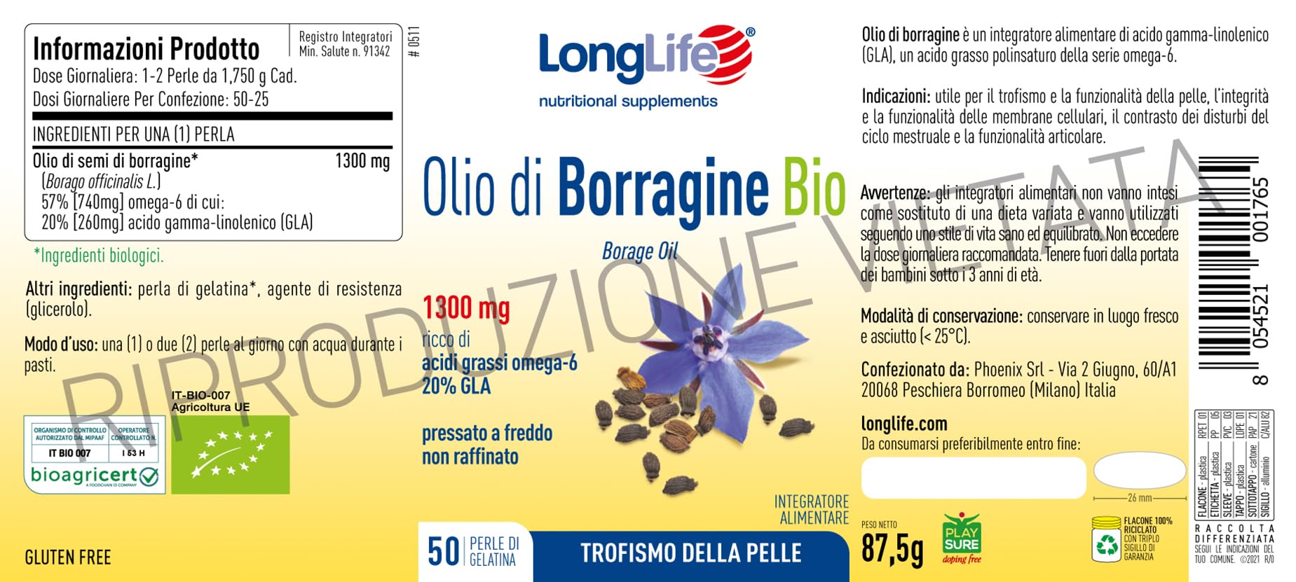 longlife-olio-di-borragine-bio-1300mg-gla-20-60-perle image 3
