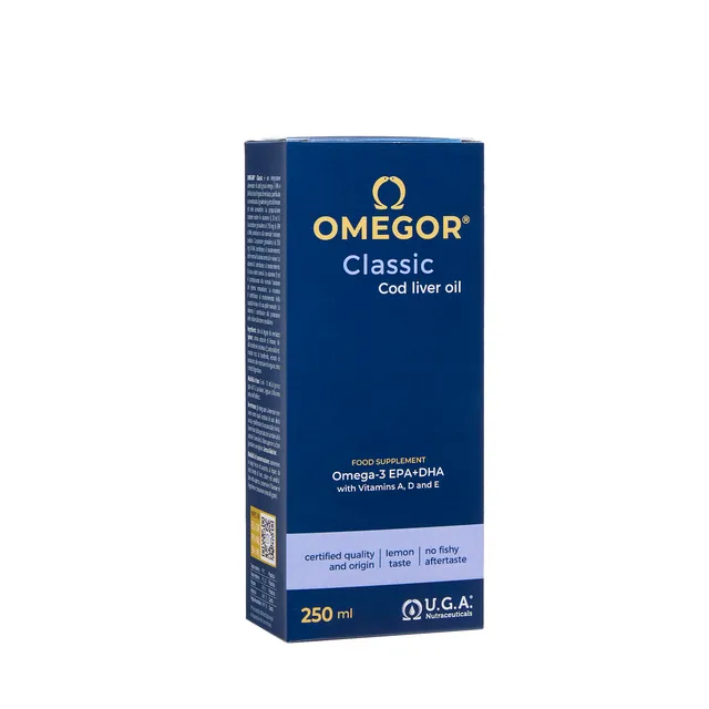 omegor-classic-omega-3-vitamine-a-d-e-olio-250-ml image 1