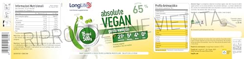 longlife-absolute-vegan-proteine-vegetali-pisello-e-riso-64-vaniglia-15-dosi-veg image 8