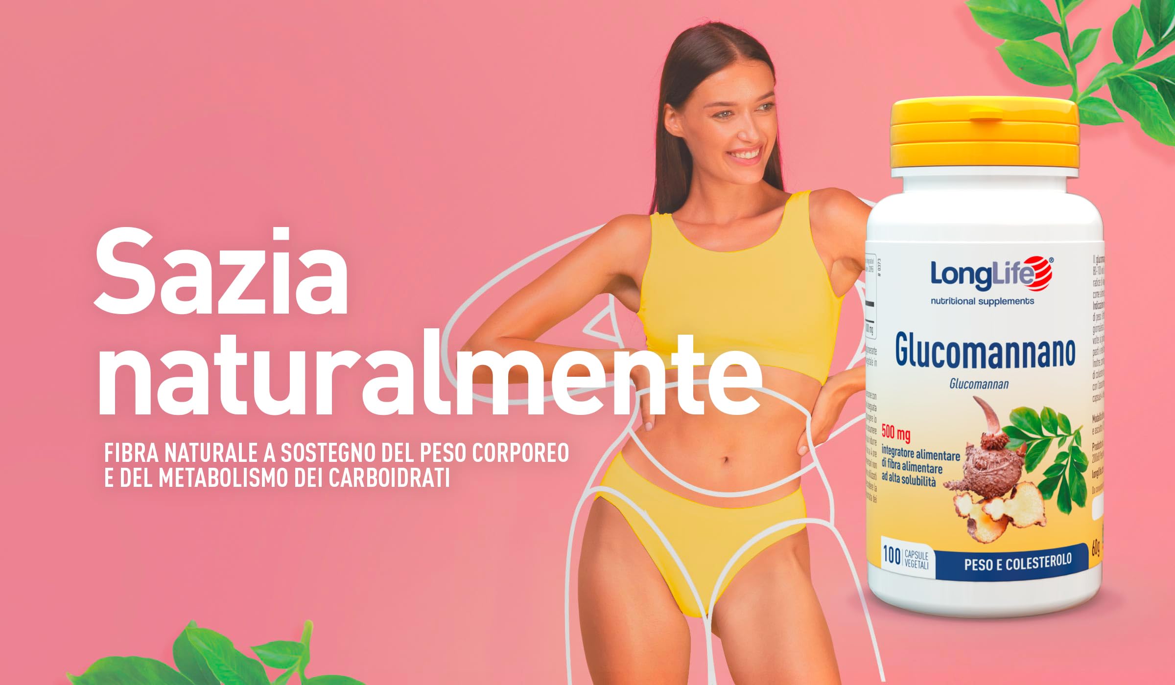 longlife-glucomannano-3000-mg-fibra-konjac-100-capsule-vegetali-vegane image 2