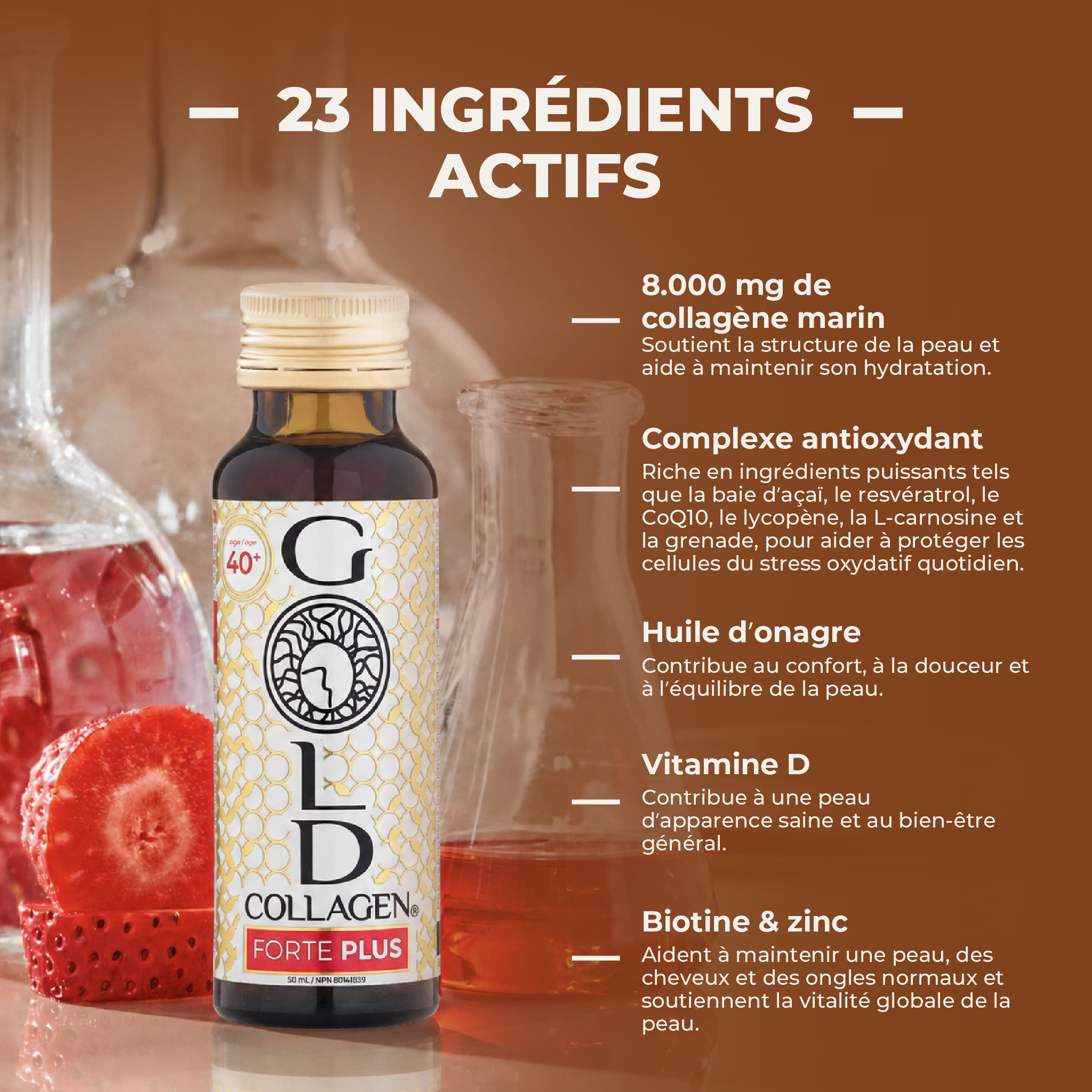 gold-collagen-forte-plus-integratore-collagene-liquido-pesca-e-lychee-23-attivi-2 image 8