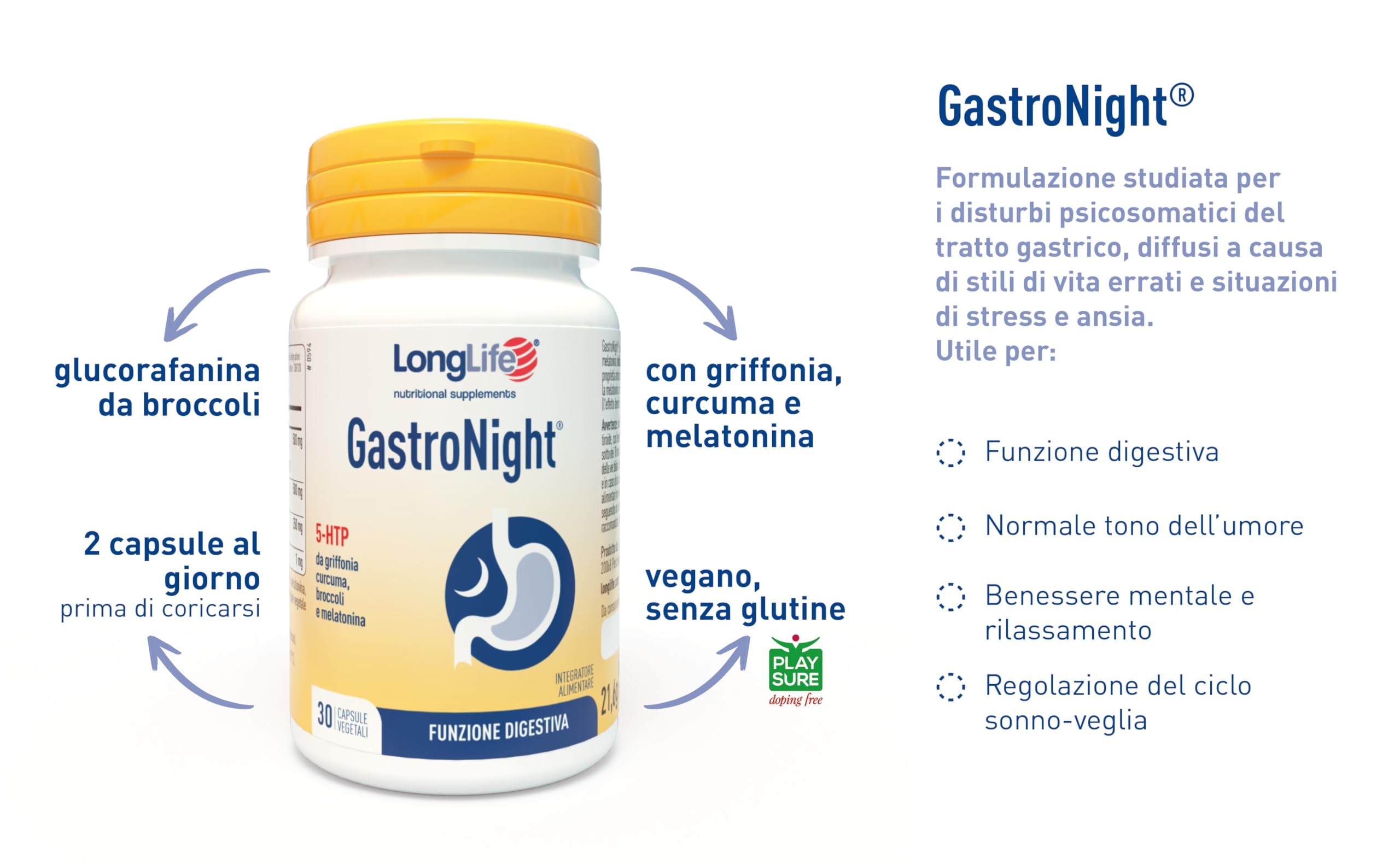 longlife-gastronight-integratore-digestivo-con-melatonina-30-capsule-vegetali image 4