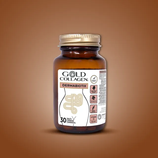 gold-collagen-dermabiotix-integratore-pelle-e-microbiota-compresse image 1