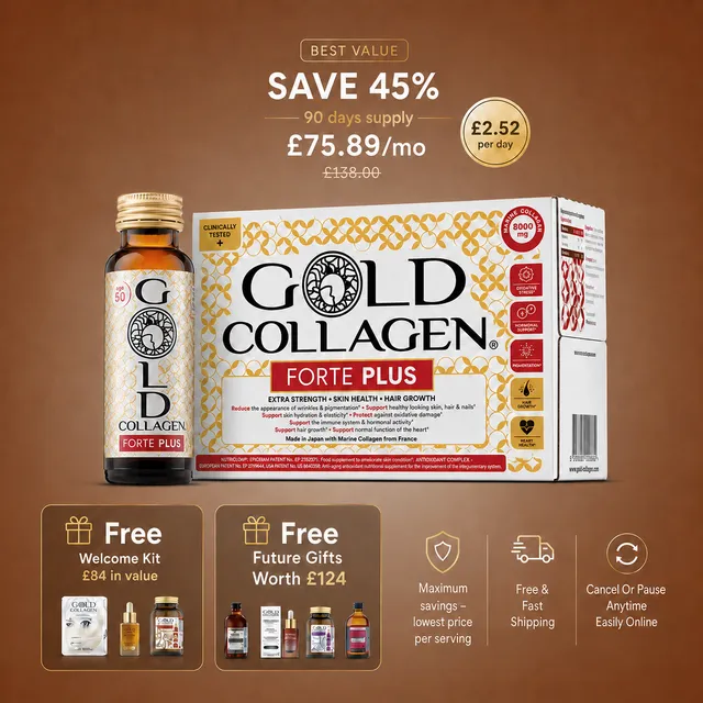 gold-collagen-forte-plus-integratore-di-collagene-da-bere-alla-pesca-e-litchi image 1