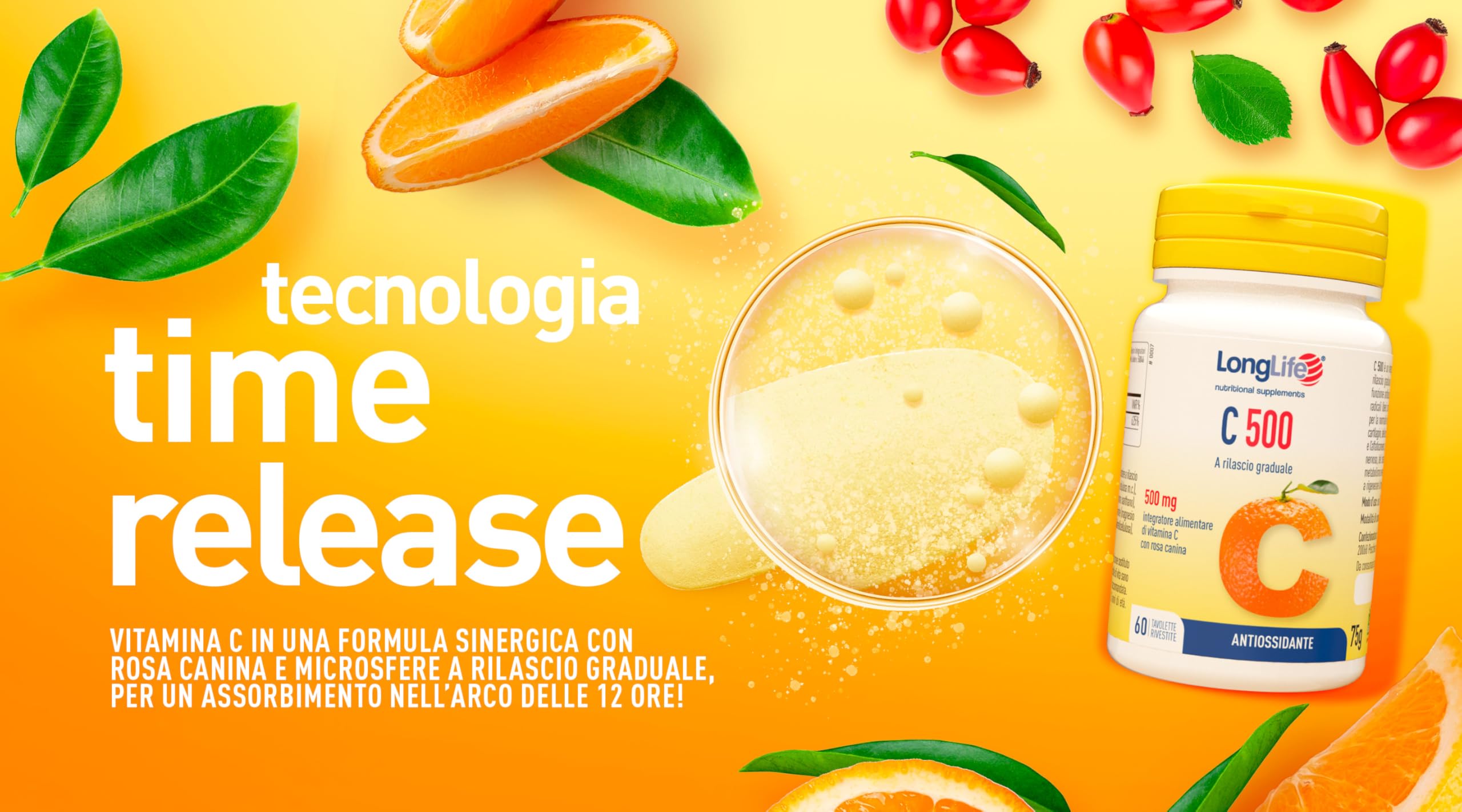 longlife-c-500-t-r-vitamina-c-1000-mg-con-rosa-canina-time-release-60-tavolette image 2