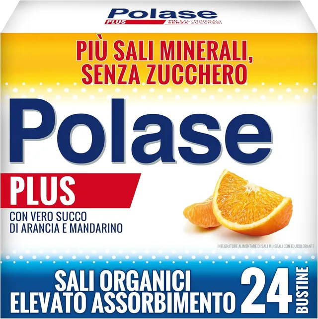 polase-plus-magnesio-e-potassio-arancia-e-mandarino-24-bustine-senza-zuccheri image 1