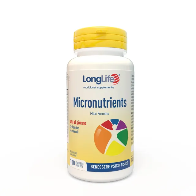 longlife-micronutrients-100-tav-multivitaminico-13-vitamine-14-minerali-alto-dos image 1