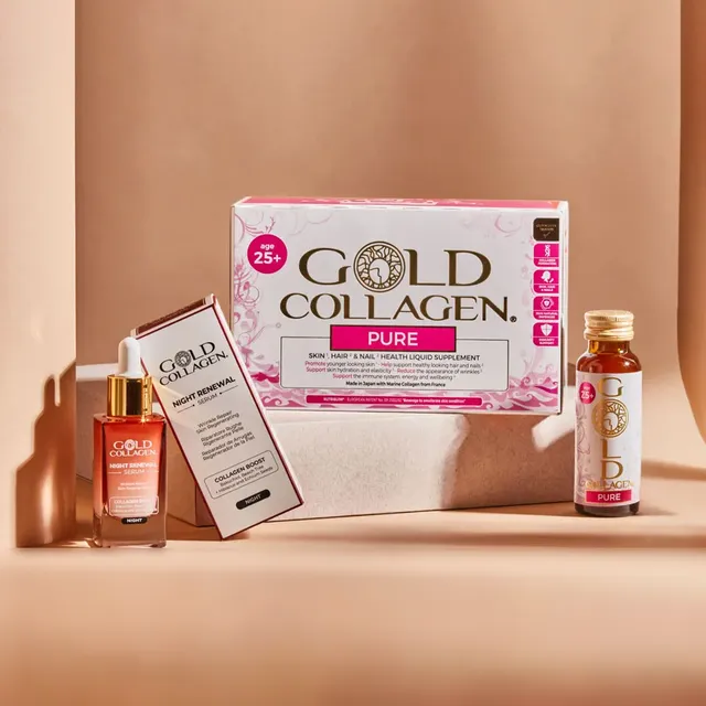 gold-collagen-trendsetter-kit-iniziale-pure-10-giorni-5000mg-collagene image 1