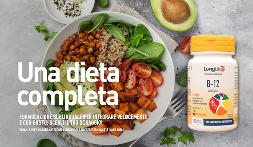 longlife-b12-50-mcg-vitamina-b12-sublinguale-100-tavolette image 7