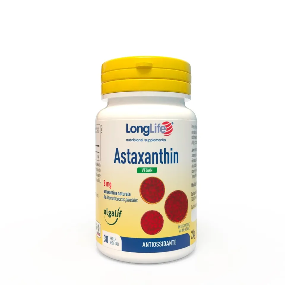 longlife-astaxanthin-vegan-8-mg-integratore-astaxantina-islandese-1-mese-di-trat image 1