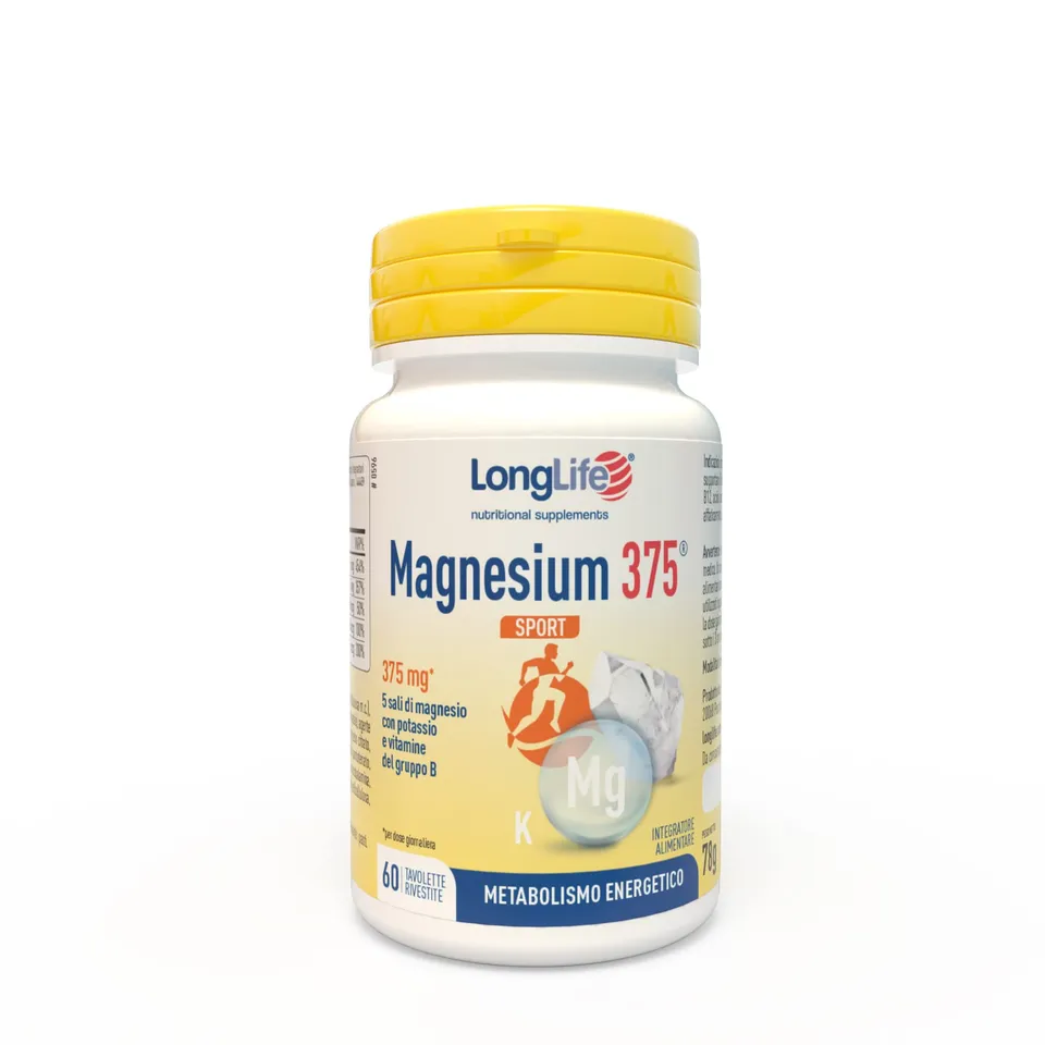 longlife-magnesium-375-sport-5-sali-magnesio-potassio-vitamine-b-tavolette image 1