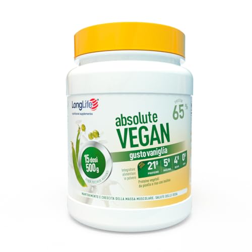 longlife-absolute-vegan-proteine-vegetali-pisello-e-riso-64-vaniglia-15-dosi-veg image 6