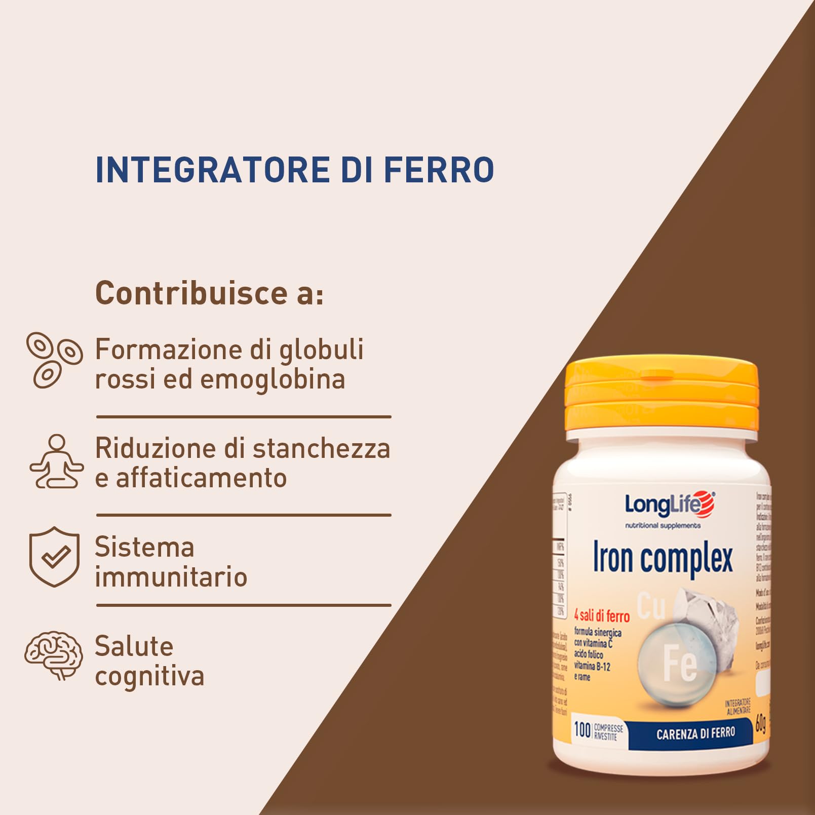 longlife-iron-complex-integratore-ferro-4-sali-vitamina-c-b12-acido-folico-e-ram image 4