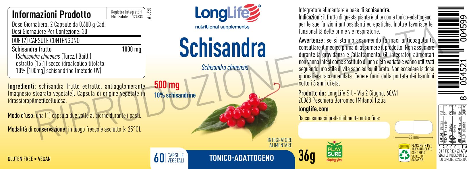 longlife-schisandra-schisandra-chinensis-500-mg-titolata-10-schisandrine-60-caps image 3