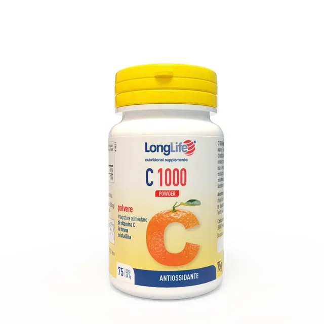 longlife-c-1000-powder-vitamina-c-1000-mg-polvere-cristallina-gusto-neutro-75-do image 1