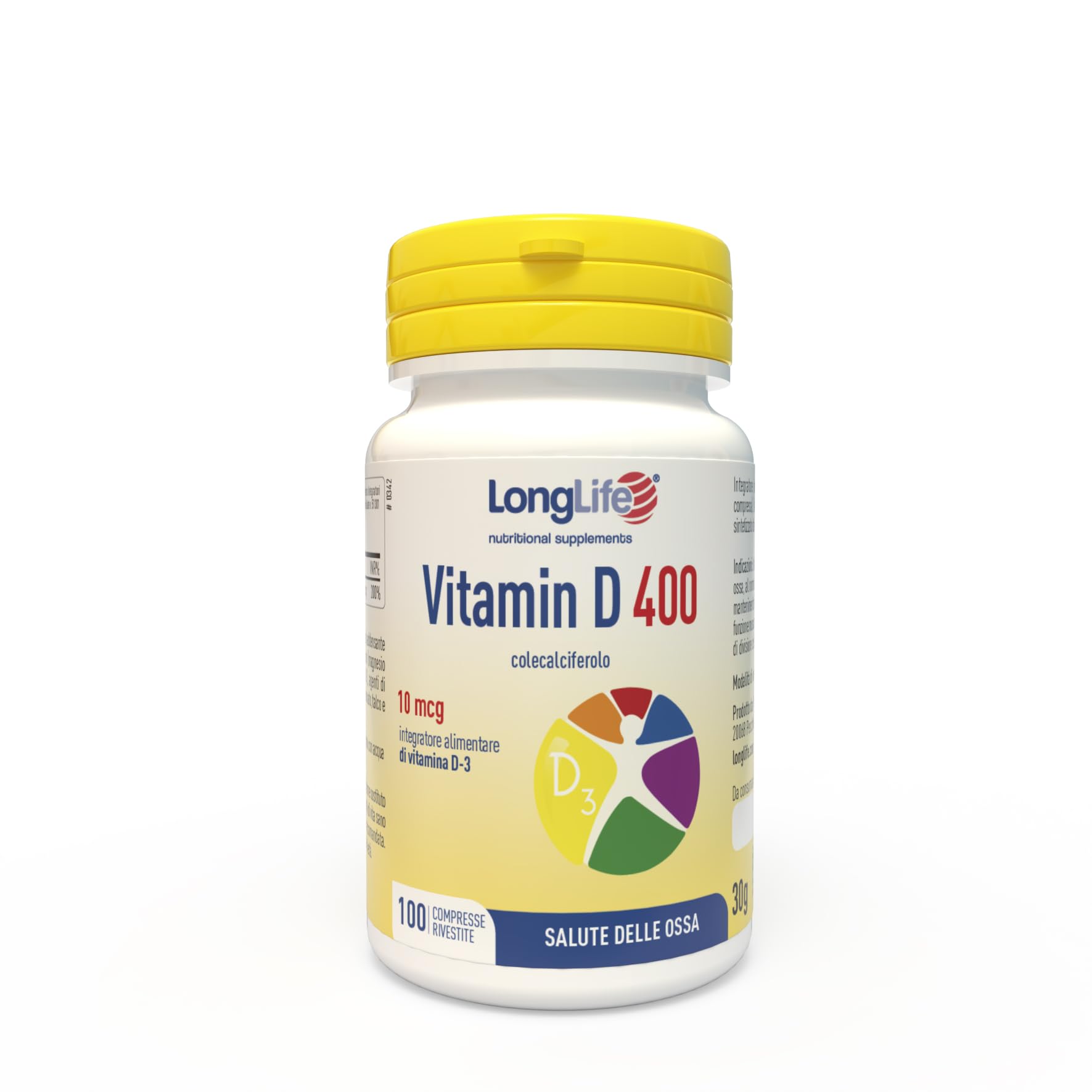 longlife-vitamin-d-400-vitamina-d3-naturale-fino-a-100-giorni image 1