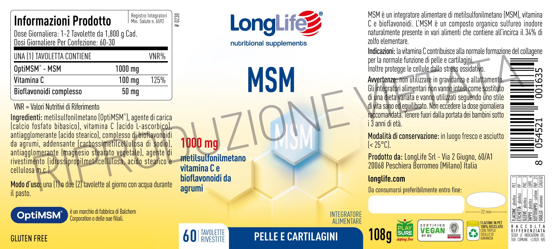 longlife-msm-optimsm-2000mg-con-vitamina-c-fino-a-2-mesi image 3