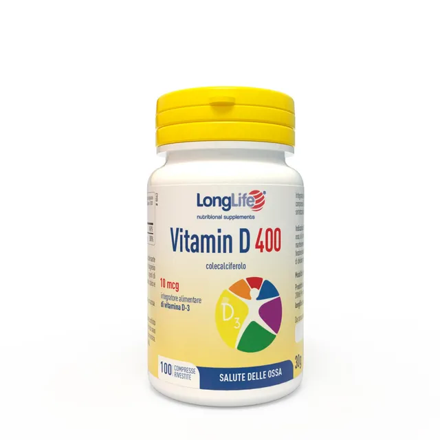 longlife-vitamin-d-400-vitamina-d3-naturale-fino-a-100-giorni image 1