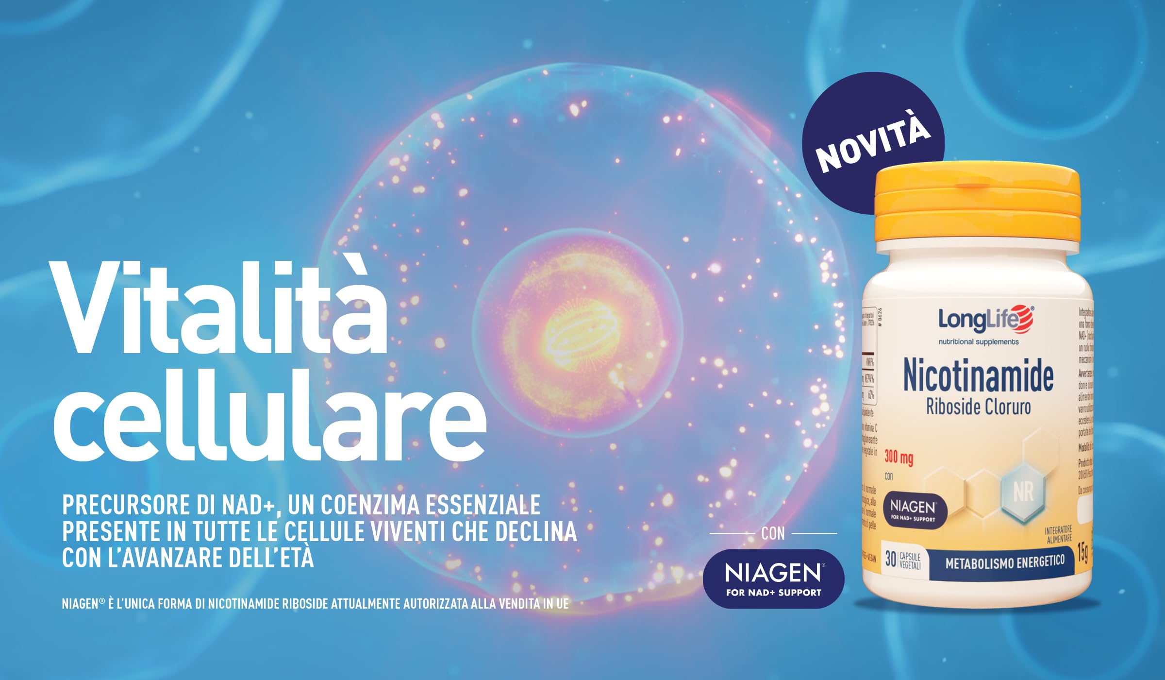 longlife-nicotinamide-riboside-cloruro-niagen-300-mg-vitamina-c-30-capsule image 2