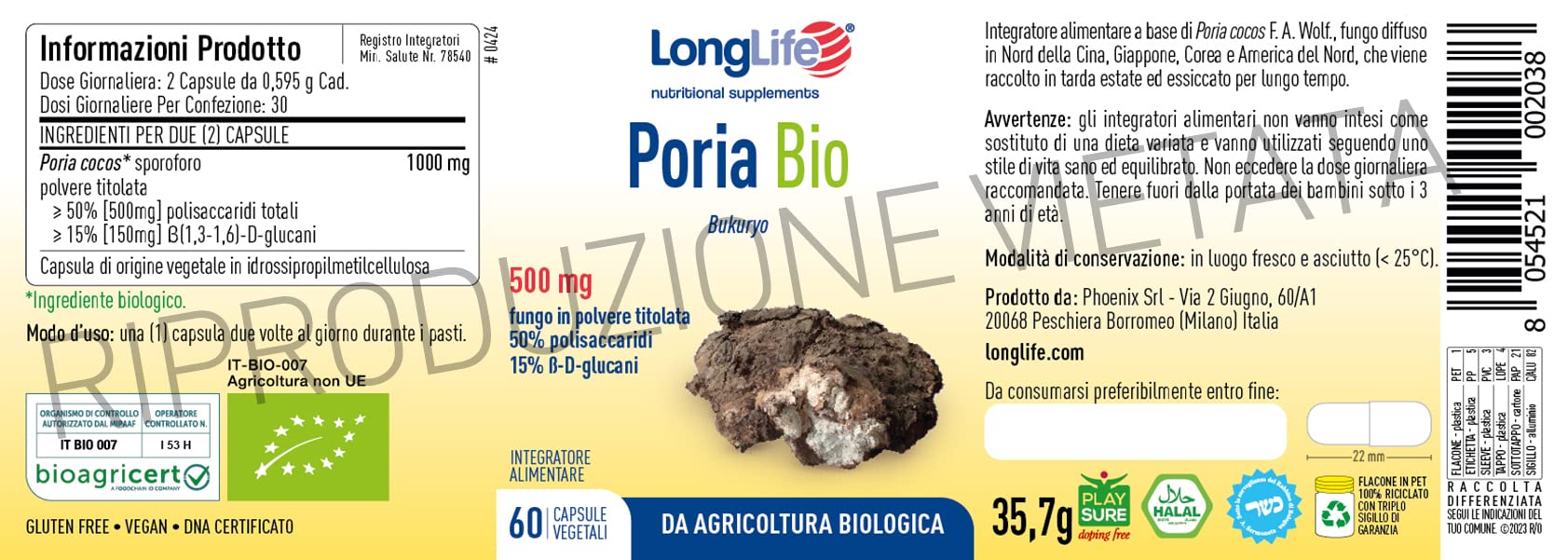 longlife-poria-bio-poria-cocos-50-polisaccaridi-60-capsule image 3