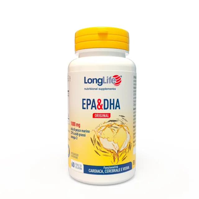 longlife-epa-dha-original-integratore-olio-di-pesce-marino-omega-3-33-in-perle image 1