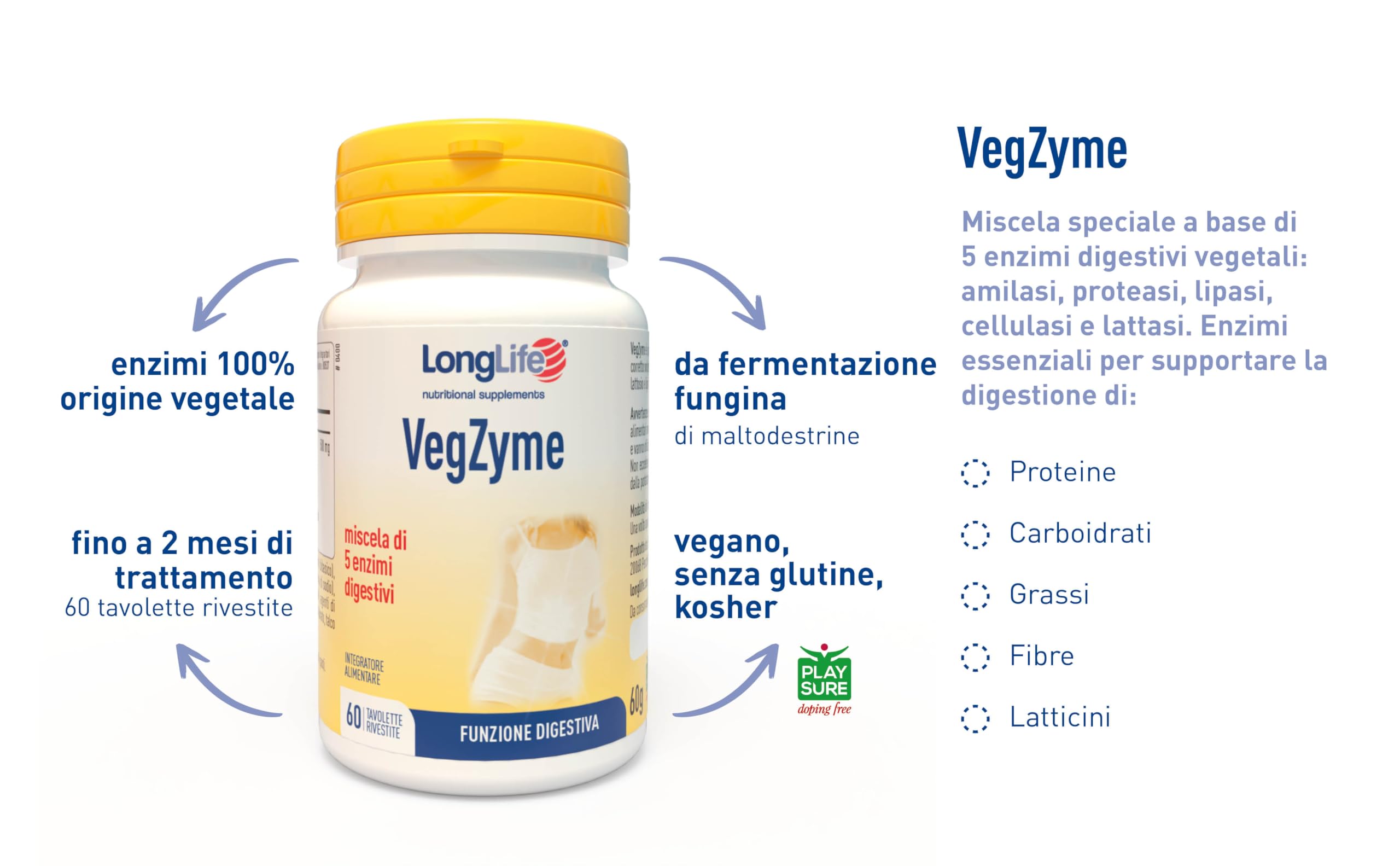 longlife-vegzyme-integratore-enzimi-digestivi-vegetali-amilasi-lipasi-lattasi-60 image 4