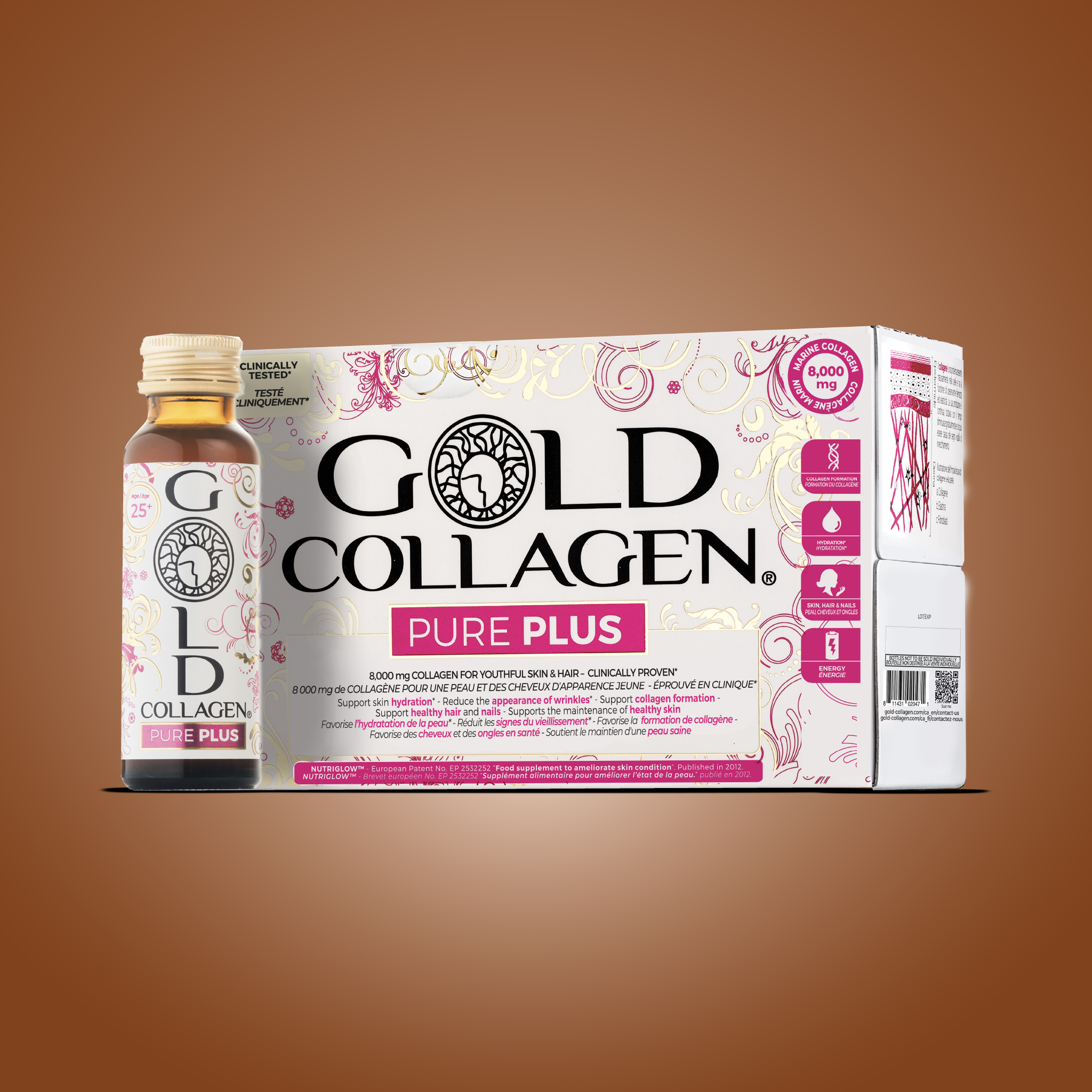 gold-collagen-pure-plus-collagene-liquido-pesca-e-arancia-uso-orale image 1