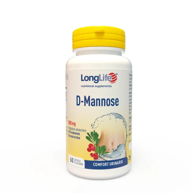 longlife-d-mannose-integratore-d-mannosio-e-uva-ursina-60-capsule image 1