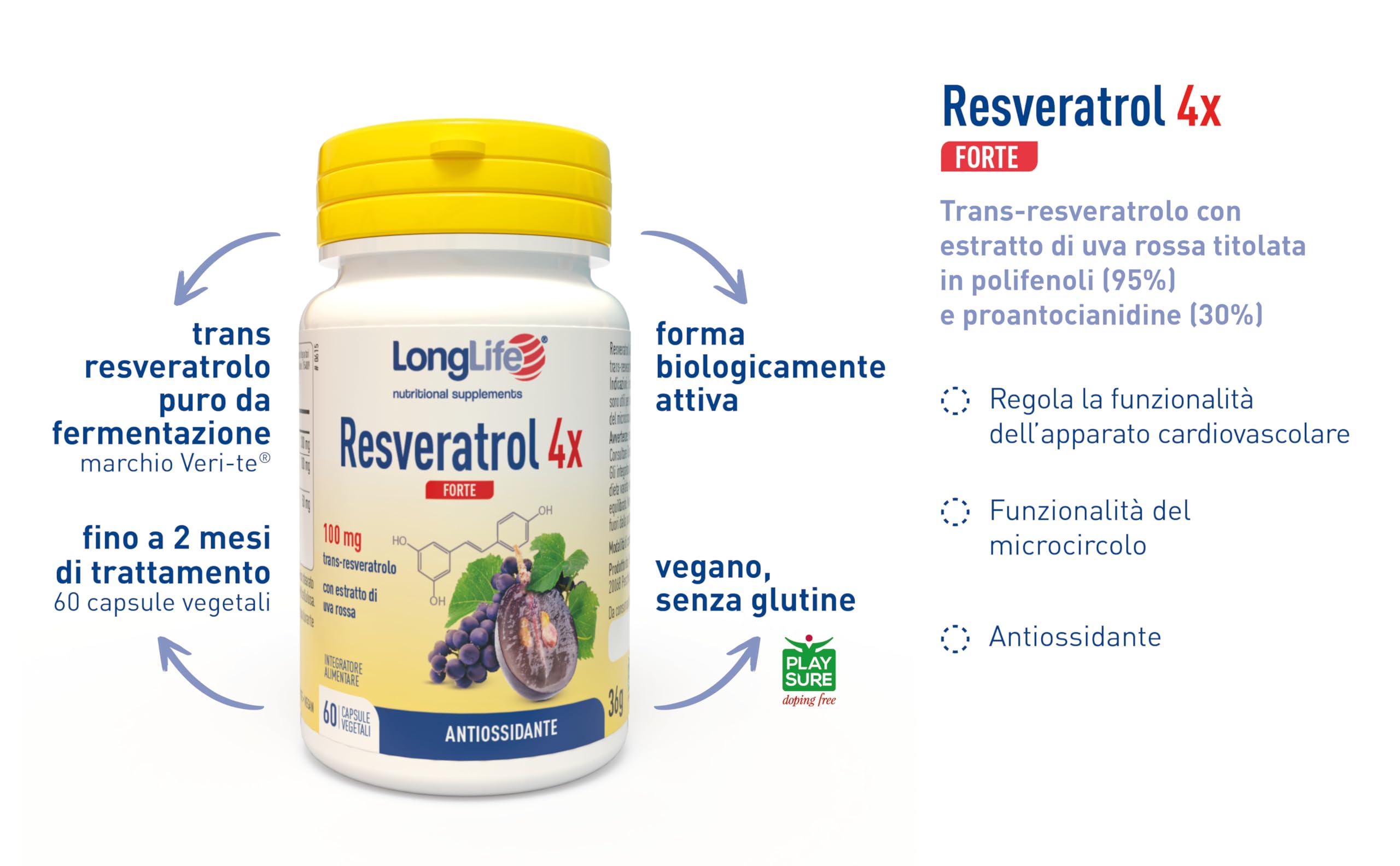 longlife-resveratrol-4x-forte-con-veri-te-60-capsule-vegane image 4