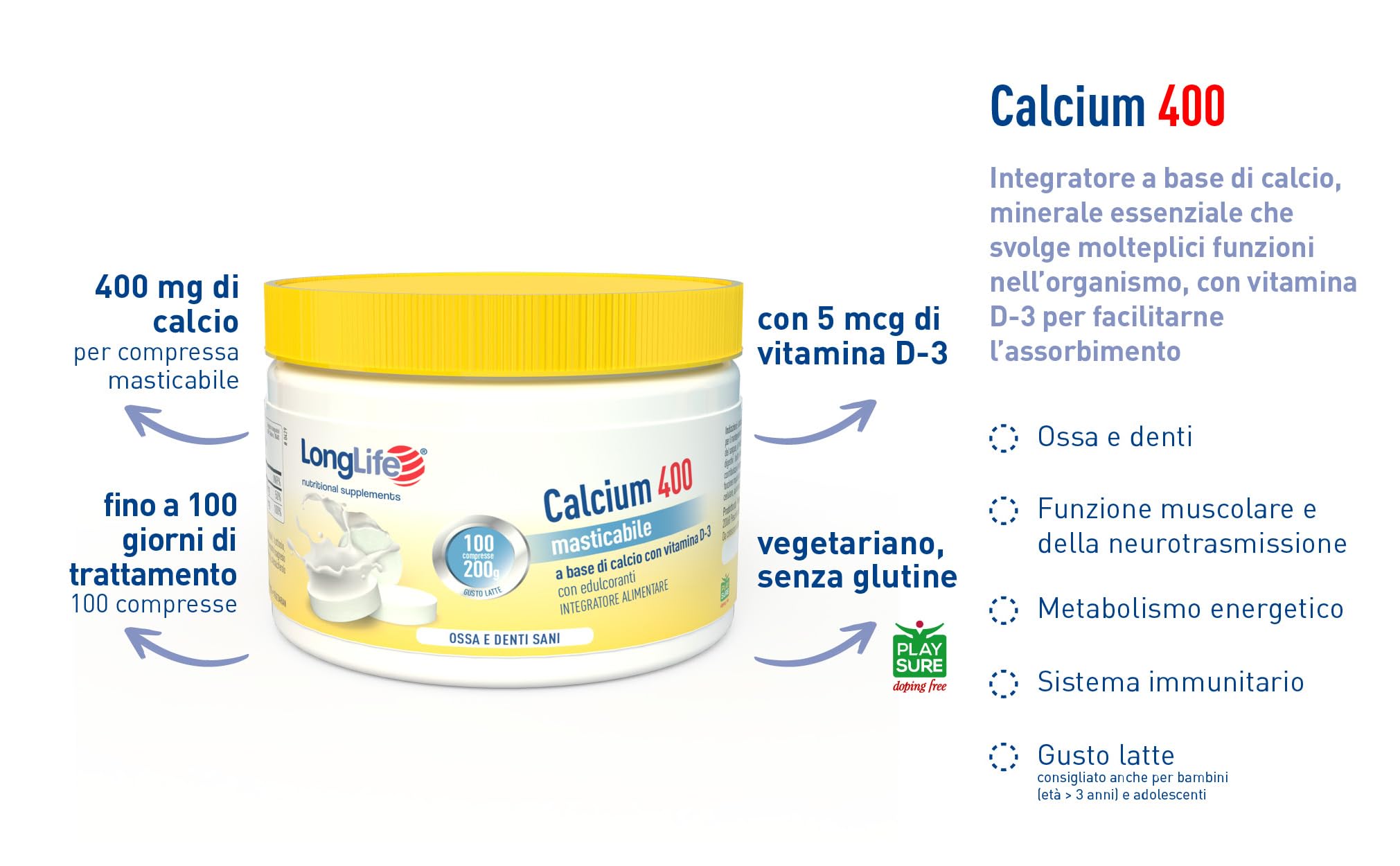 longlife-calcium-400mg-vitamina-d3-integratore-masticabile-gusto-latte image 4