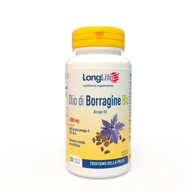 longlife-olio-di-borragine-bio-1300mg-gla-20-60-perle image 1